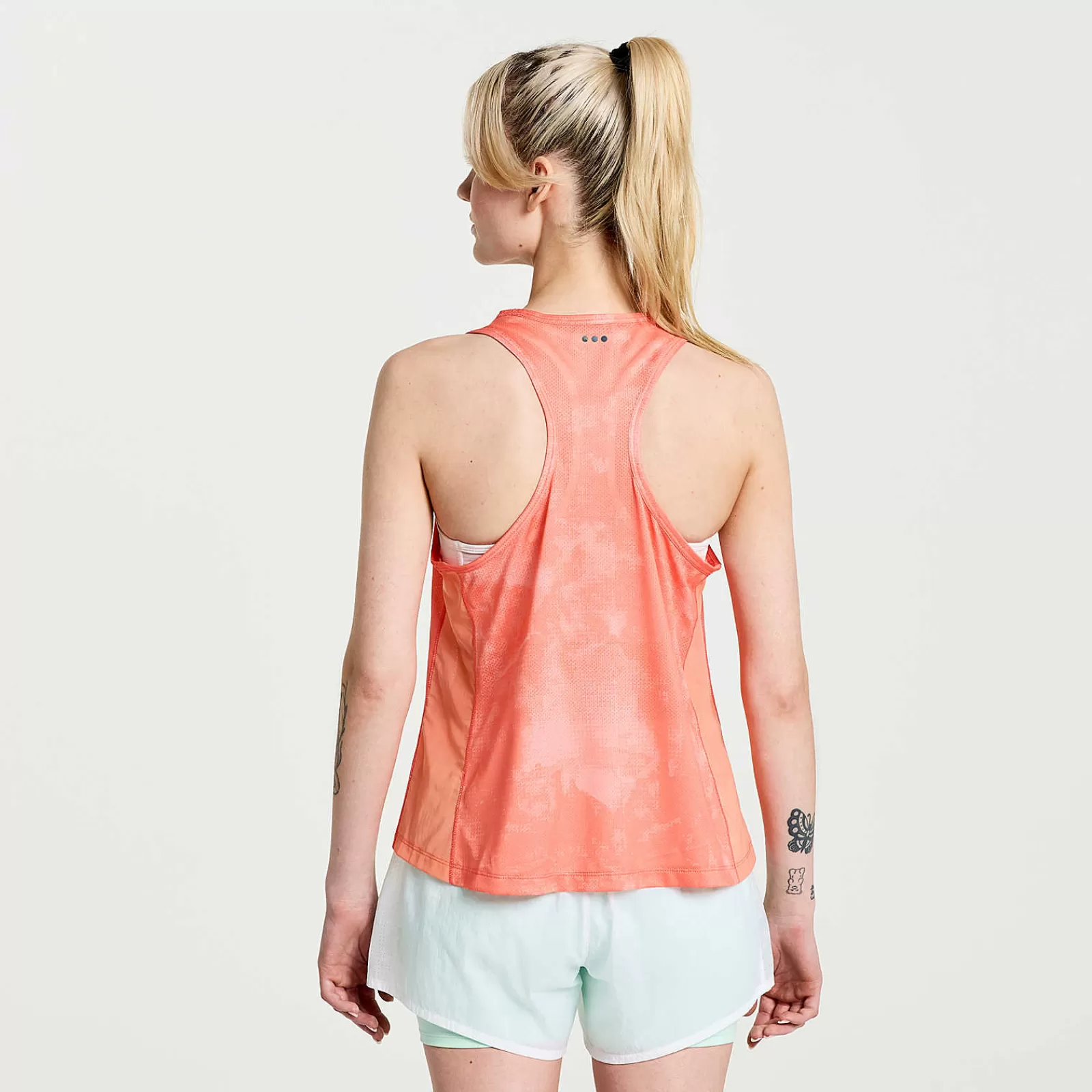 Outlet Saucony Donna Elevate Tank Top ZenithTie-DyePrint