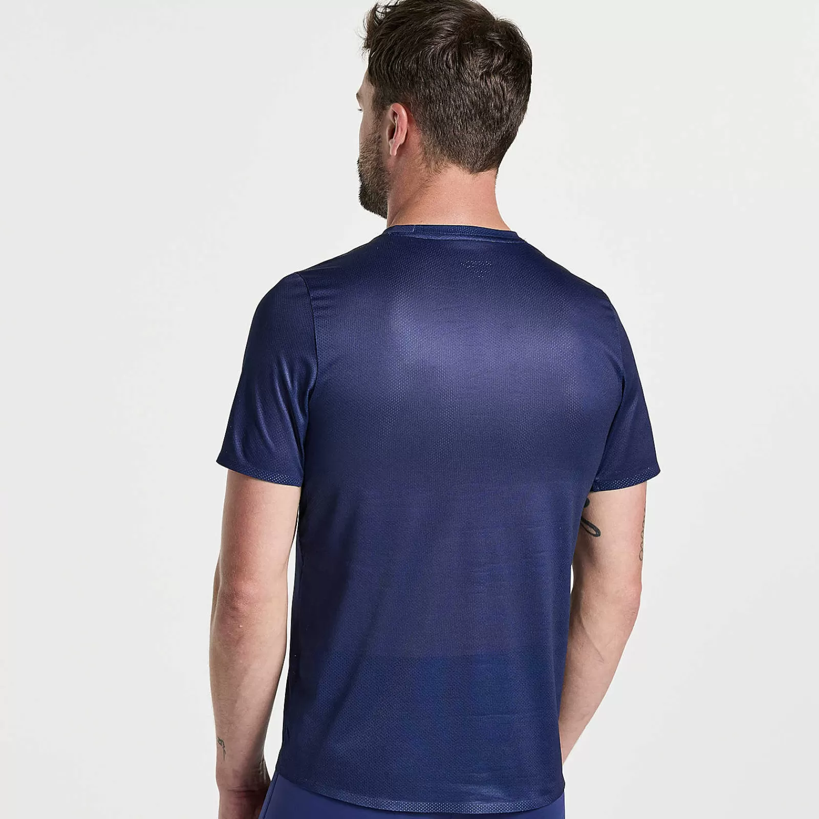 Clearance Saucony Uomo Elite Short Sleeve Sodalite